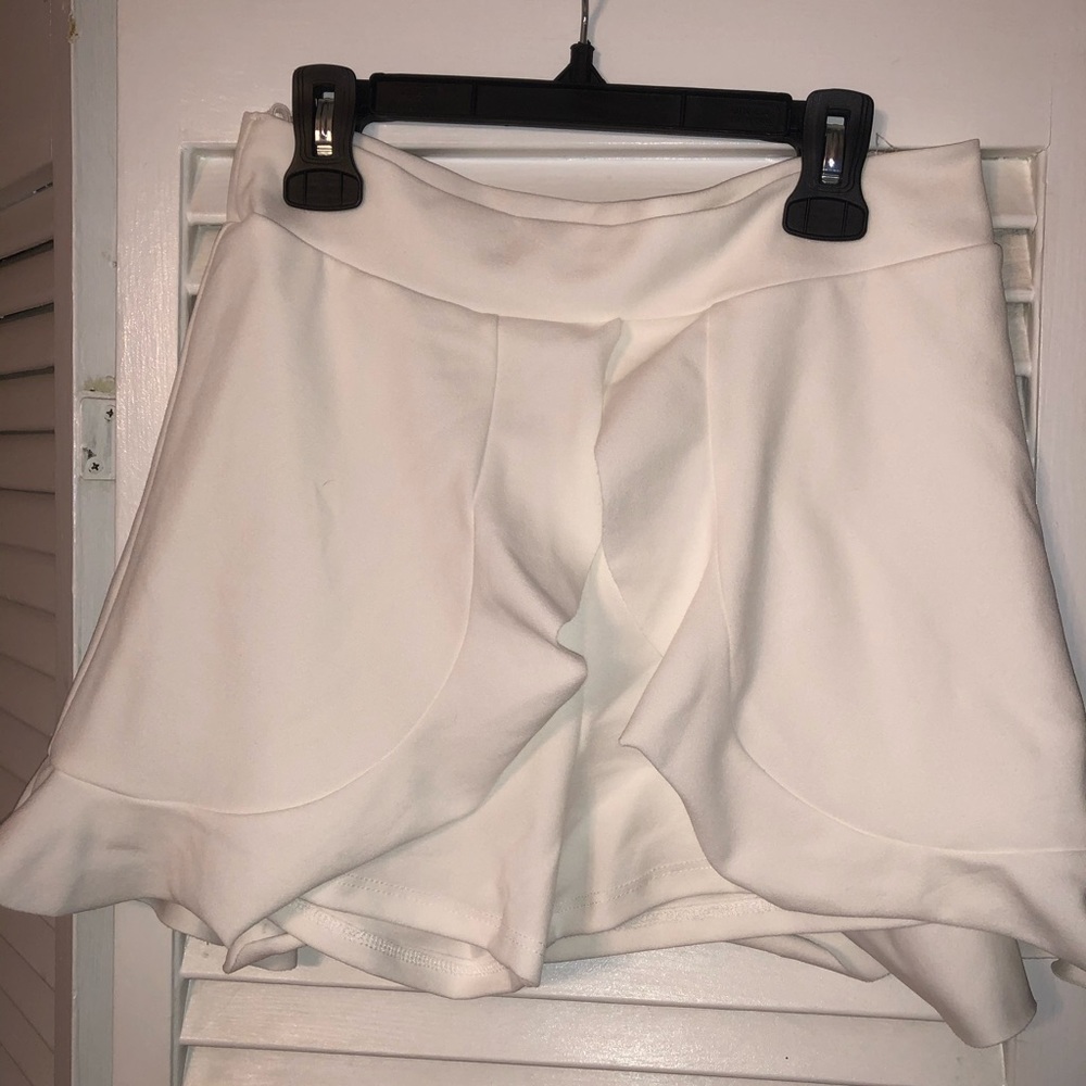 White shorts